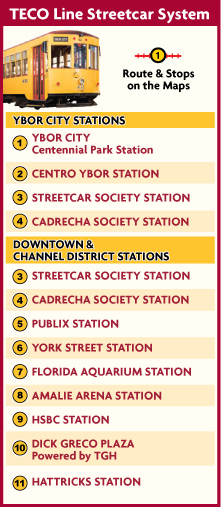 Tampa Florida Streetcars